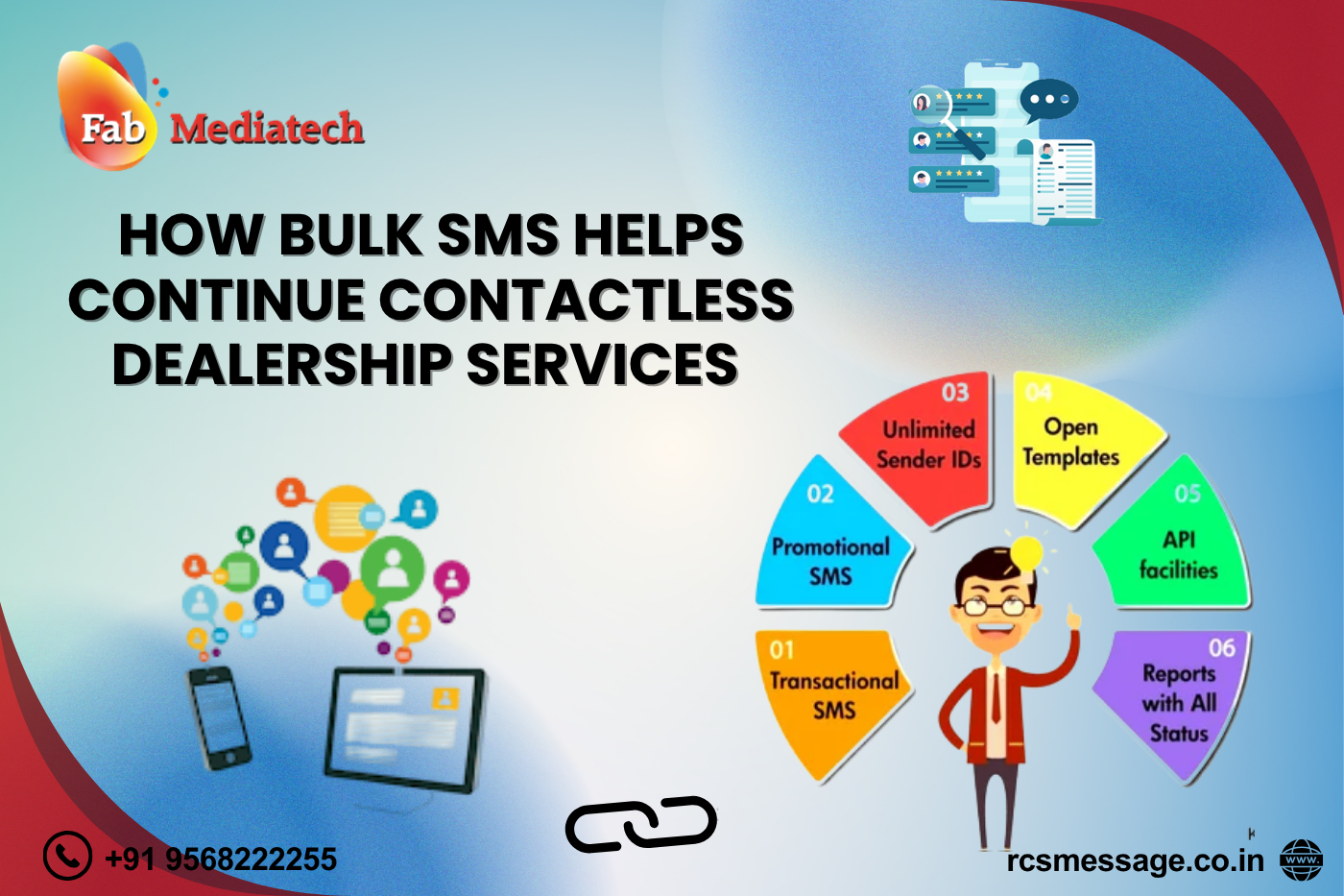 How Bulk SMS Helps Continue Contactless Dealership Services?